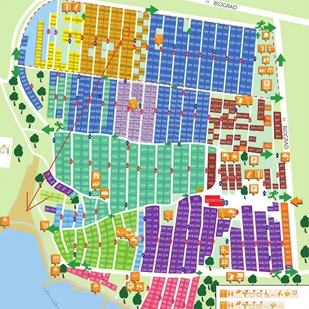 Peponi Del Mar Ii Campsite Biograd Na Moru